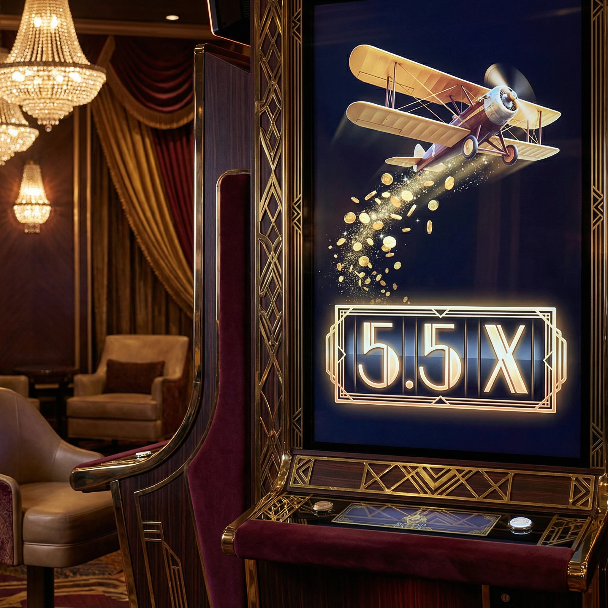 Juego Aviator con multiplicadores crecientes